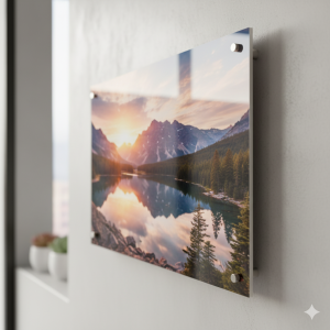 Placă de Aluminiu Personalizată (Metal Print) – Claritate HD și Eleganță Industrială