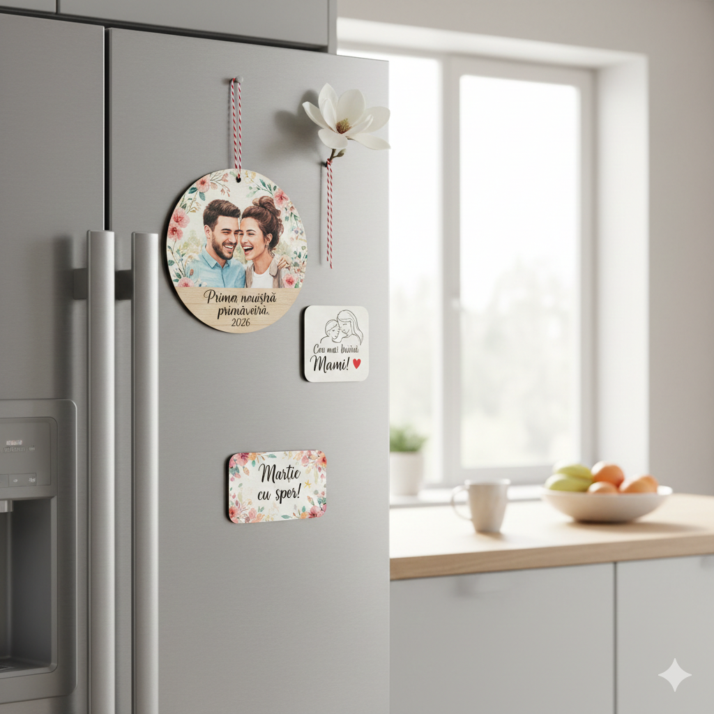 Mărțișor Magnet Personalizat