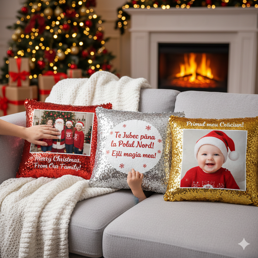 Pernele cu Paiete Reversibile