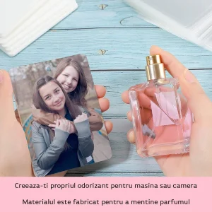 Odorizant Auto „Signature Scent” – Personalizare Full-Print & Parfum Reîncărcabil